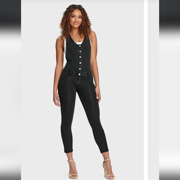 Freddy Denim - Freddy WR.UP® Denim sculpting overalls size US 10